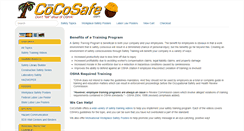 Desktop Screenshot of cocosafe.com